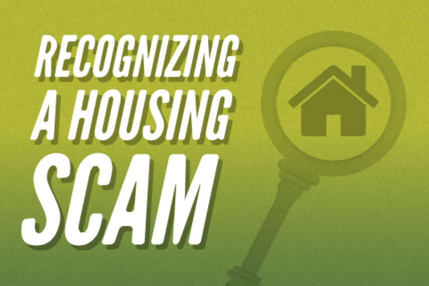 Recognizing Housing Scams